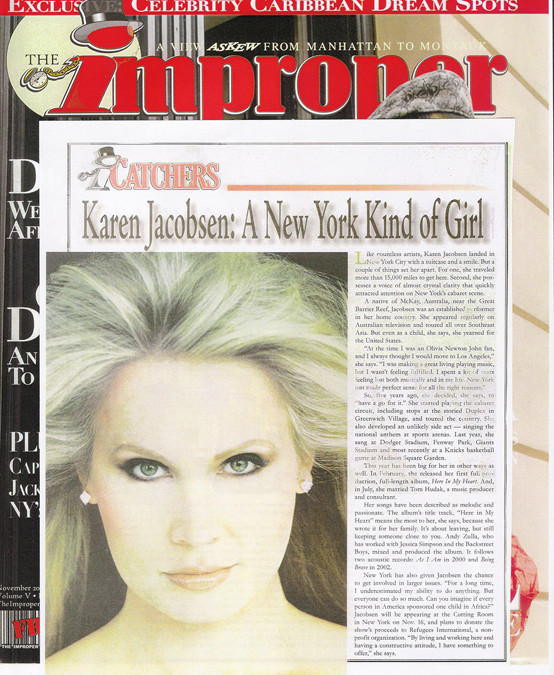 The Improper, New York – November 2005