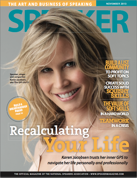 Speaker Magazine – November, 2013